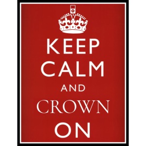 Keep Calm And Crown On logo