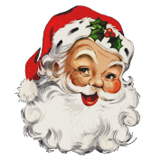 Wayne Kleji サンタクロース　✴︎ビンテージ！ Vintage Santa Claus' Sticker | Spreadshirt