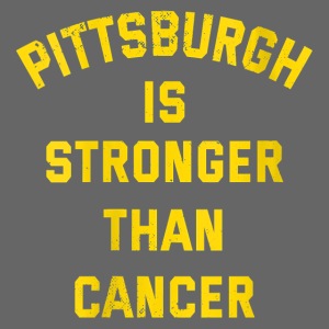 Womens Vintage Pittsburgh Is Stronger Than Cancer