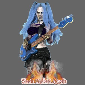 Undead Angels: Zombie Bass Guitarist Ashley