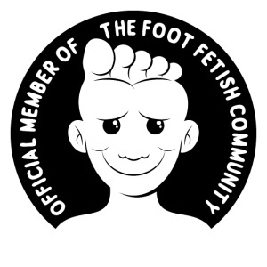 OFFICIAL MEMBER OF THE FOOT FETISH COMMUNITY