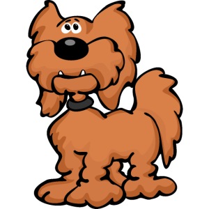 Goldendoodle Dog Cartoon