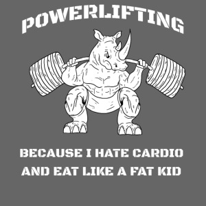 Powerlifting Hate Cardio Weightlifting Gym Workout