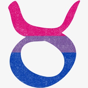 Bisexual Pride Flag Taurus Zodiac Sign
