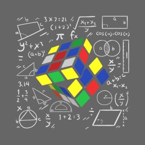 Cool Math Rubix Cube tee Funny Rubik Cube Math