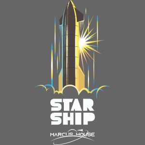 StarShip Earth - Dark - With Logo