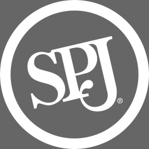 SPJ White Logo