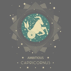 Zodiac sign Ambitious Capricornus December January