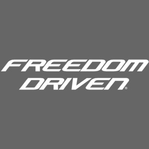 Freedom Driven Official White Lettering
