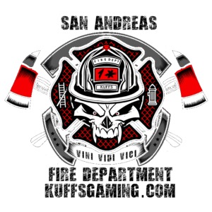 KUFFS SAFD Logo - Black Text