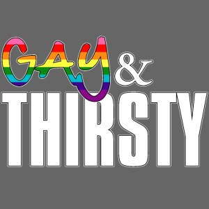 Gay and Thirsty LGBTQ Pride Flag