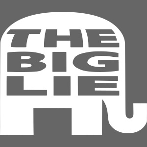The Big Lie GOP Logo