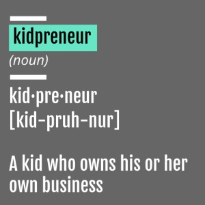 Kidpreneur Definition Logo