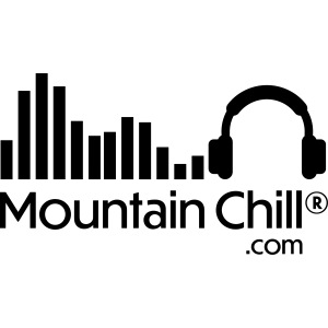MountainChill Official - White Logo (2-sided)