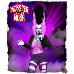 Monster Mosh Bride Of Frankie Singer Punk Variant