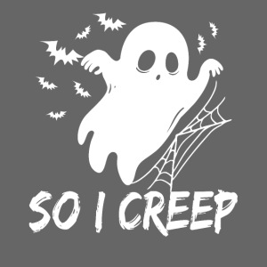 So I Creep Halloween funny women's boo Tshirt