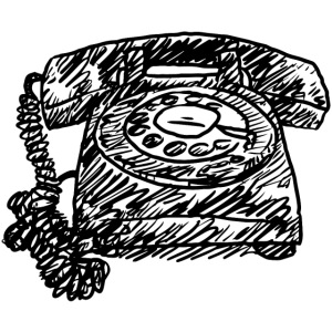 Vintage Telephone - Hot Line
