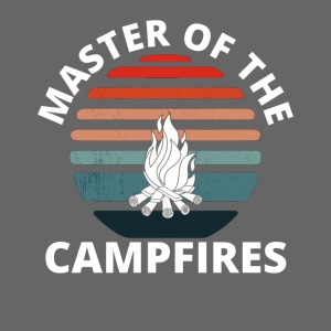 Master Of The Campfires Vintage Camping T-shirt
