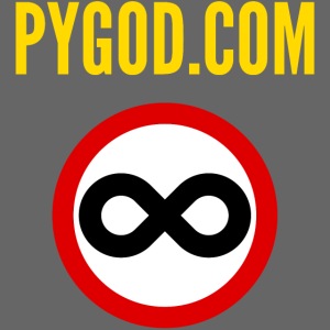 PYGOD.COM Infinity Logo (Front + Back)