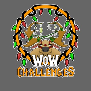 WoW Challenges Holiday Tauren WHITE