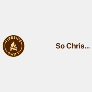 So Chris