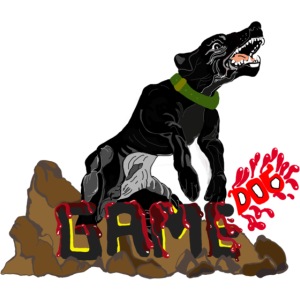 Handmade Game Dog design Pitbull