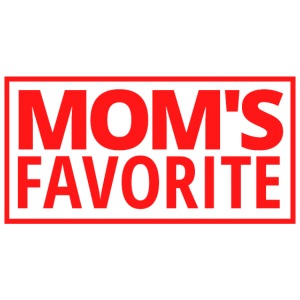 MOM'S FAVORITE (Red Square Logo)