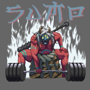 Sumo Red Oni (LightText)