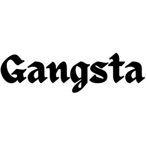 Gangsta Compton West Coast Rap