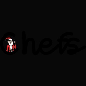 Chefs logo with santa