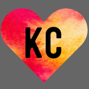 KC Heart Red Gradient
