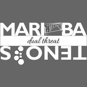 Dual Threat White Horizontal Marimba & Tenors