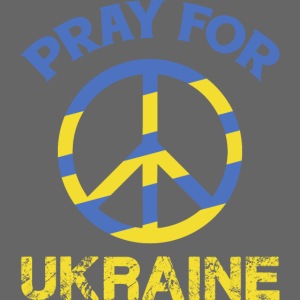 Pray For Ukraine Peace Sign 1
