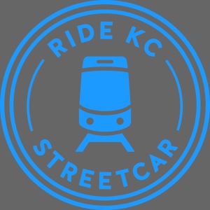 KC Streetcar Stamp Blue