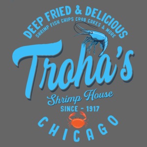 Deep Fried & Delicious Design dark colored shirts