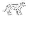 tiger polygon