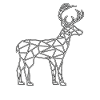 deer polygon