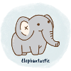 Elephantastic Fantastic Cute Elephant