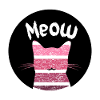Meow cake cat