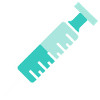 Green syringe