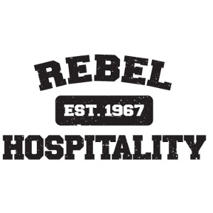 REBEL HOSPITALITY t shirt graphic