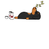 Dachshund Sake Drunk