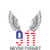911 Never forget wings
