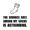 Sock Divorce Rate