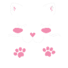Adorable cat face
