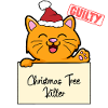 Cat christmas funny prison