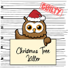 Owl christmas funny prison
