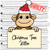 Monkey christmas funny prison