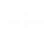 Mosquito Silhouette Heart