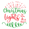 Christmas lights